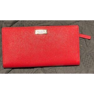 NWT KATE SPADE NEW YORK SAFFIANO WALLET NEWBURY LANE STACY GERANIUM WLRU1601